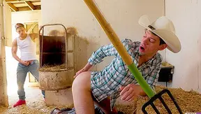 Roman Michael Goes Raw With Hot Cowboy Neighbor – Wild Gay Rodeo Action