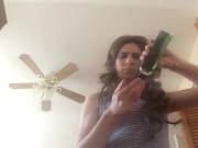 Shy Sissy's First Tine on Camera