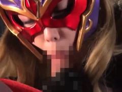 POV close up asian gf blowjob