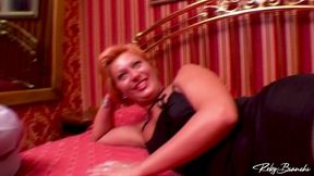 transcumz - trans blonde with big dick fucks his friend’s wife in a hot threesome