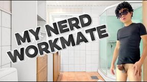 first time sucking a nerd guy and became addicted to his big cock