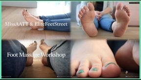 Foot Massage Workshop Pt 1 Giantess AATT & EliteFeetStreet