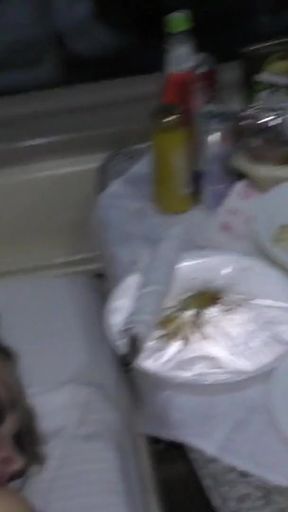 Memorable moment from "Public Fucking On a Russian Train With A Teen Big Boobs"