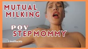 POV Mutual Milking - Step-Mommy and Step-Son