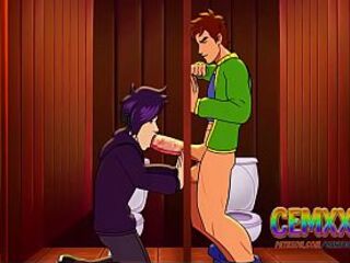 Alex x Sebastian (Homosexual NSFW Animation by Cartoonemxx)