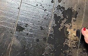Goth teen squirts everywhere and gets her little ass fucked