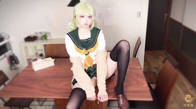 Gushing over Magical Girls Araga Kiwi Cosplay