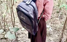 Indian Desi *** Fucked in the Forest Viral Mms