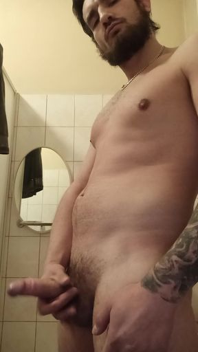 Alone in front of the mirror