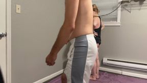 Rhea has her ass worshiped during playful busting (4k)