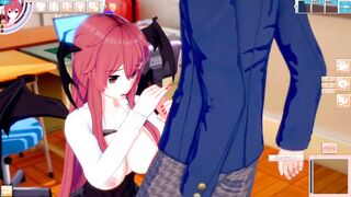 [Hentai Game Koikatsu! ] Sex s Re nula Velké kozy Koakuma. 3DCG Erotické anime video.