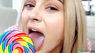 Chloe Temple's Tight Teen Pussy Is Sweet Than Her Lollipop