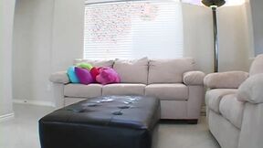 Big Titted amateur teen teases camera