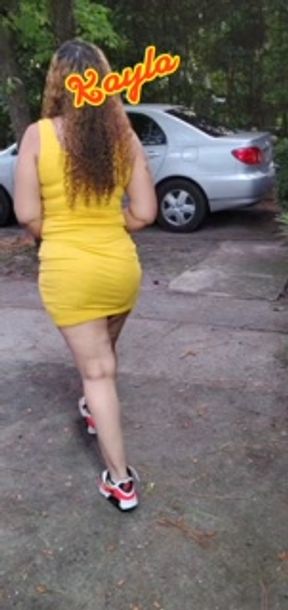 Candid Big Booty Freaky Wife taking a Walk