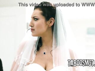 Cheating Bride Fucks Right Before Her Wedding