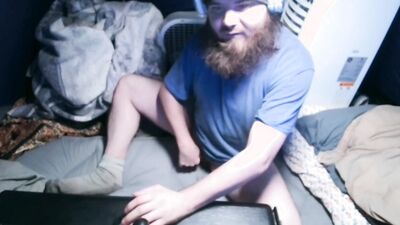 I got horny in the tent and masturbated