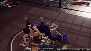 The Ex VS Johnny Walker Black (Naked Fighter 3D)