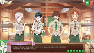 Game: Camp Buddies Path two, Scene 27 - Homies of Taiga (Russian voice acting)