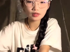 Amateur asian teen licks ass and sucks cock