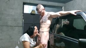 dei carona a uma professora e a safada me mamou gostoso