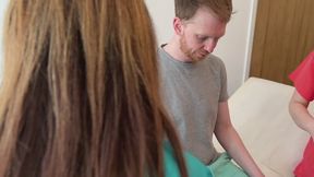 Kitty joins Nurse Kayleigh to undertake a testicular and penis exam