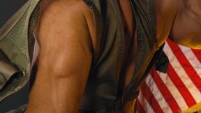 Activeduty - Beefy Pax Perry Dicked Down by Muscle Hunk