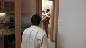 EAT YOUR EMPLOYEE'S CUM OUT OF MY PANTIES! (small file hq)