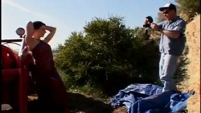 naughty young brunette babe gets twat shaved and pounded by her experienced photographer