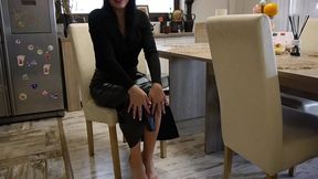 leather goddess joi – dildo tease, dirty talk & deep obedience