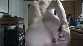 Web-show with Anal Gape and Cum-shot