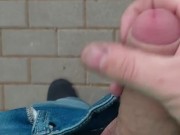 Masturbation in the tunnel