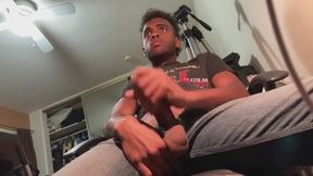 Rock Mercury - Jerking Masive Cock On Gay Webcam Dbigg Balls Bounce