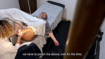 He went to the doctor to have his prostate examined, but the doctor stuck the strapon in his ass.
