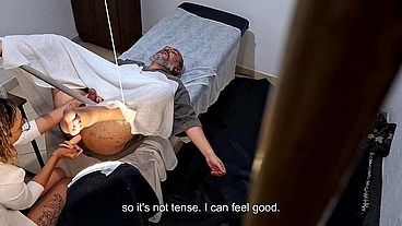 He went to the doctor to have his prostate examined, but the doctor stuck the strapon in his ass.