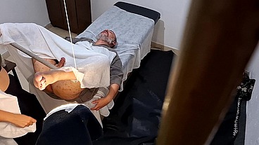 He went to the doctor to have his prostate examined, but the doctor stuck the strapon in his ass.