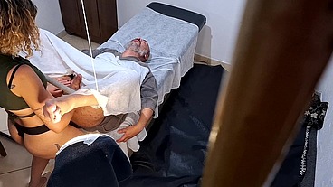He went to the doctor to have his prostate examined, but the doctor stuck the strapon in his ass.