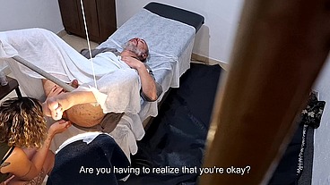 He went to the doctor to have his prostate examined, but the doctor stuck the strapon in his ass.