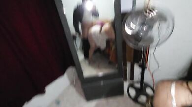 Dahyun climaxes in public with merciless cock pleasure