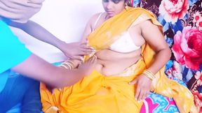 Desi Three Months Pregnant Bhabi Unfortunately Fucking Husband&#039;s Brother Big Dick. Telugu Dirty Talks.