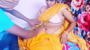 Desi Three Months Pregnant Bhabi Unfortunately Fucking Husband&#039;s Brother Big Dick. Telugu Dirty Talks.