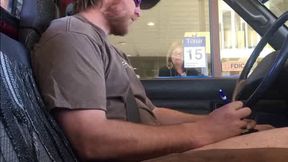 Hands-Free Public Cum: Daddy's Bank Adventure