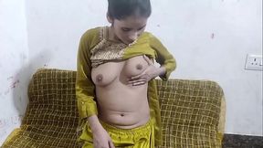 Hot and Horny Indian Bhabhi Fingering Pussy - Hindi Audio Sex