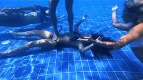 No fake 4 minutes underwater breath hold 👽
