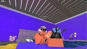 Rich slut gets pounded by a roblox fan