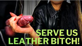 Leather Domination, serve My couple, cuckold obedience training with Matriarch Ezada Sinn