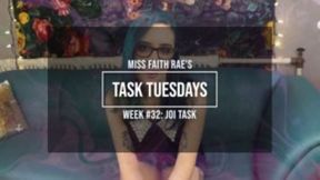 Miss Faith Rae punishes slave with Femdom audio JOI