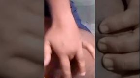 Cute boy showing his ass and fingering ass hole.
