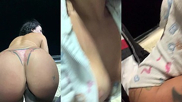 Fodendo gostoso na praia com negão dotado e ainda todo leitinho