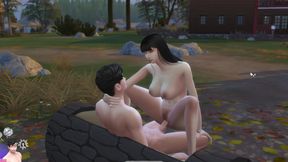 Fucking in the Forest with a Beautiful Girl