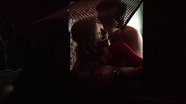 Delta White Has Her Pussy Worked Over In The Red Room
